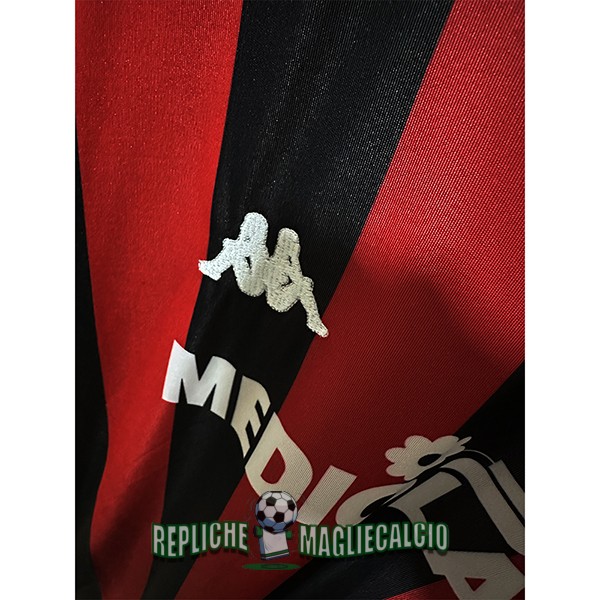 maglia ac milan vintage manica lunga prima 1988-1989 - immagine 3