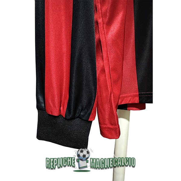 maglia ac milan vintage manica lunga prima 1988-1989 - immagine 4
