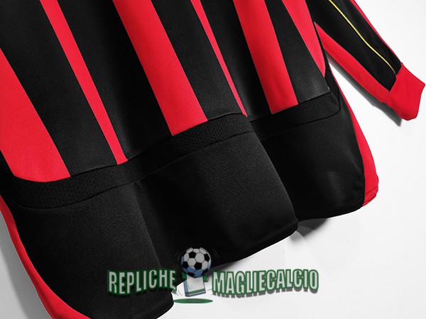 maglia ac milan vintage manica lunga prima 2006-2007 - immagine 5