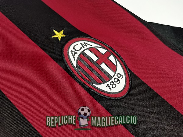 maglia ac milan vintage manica lunga prima 2009-2010 - immagine 2