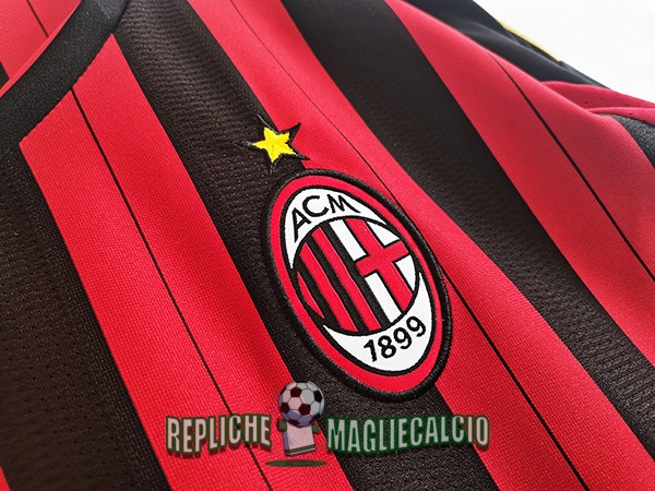 maglia ac milan vintage manica lunga prima 2013-2014 - immagine 2