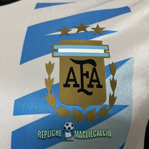 maglia argentina edizione speciale versione player blu bianco 2024-2025 - immagine 4
