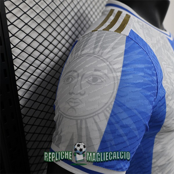 maglia argentina edizione speciale versione player blu bianco grigio 2024-2025 - immagine 5