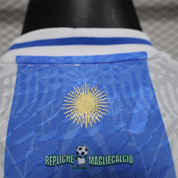 maglia argentina edizione speciale versione player blu bianco grigio 2024-2025 - immagine 8