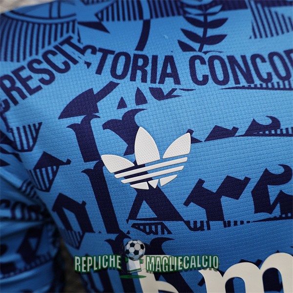 maglia arsenal edizione speciale versione player blu 2024-2025 - immagine 4