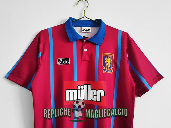 maglia aston villa vintage prima 1993-1995 - immagine 2