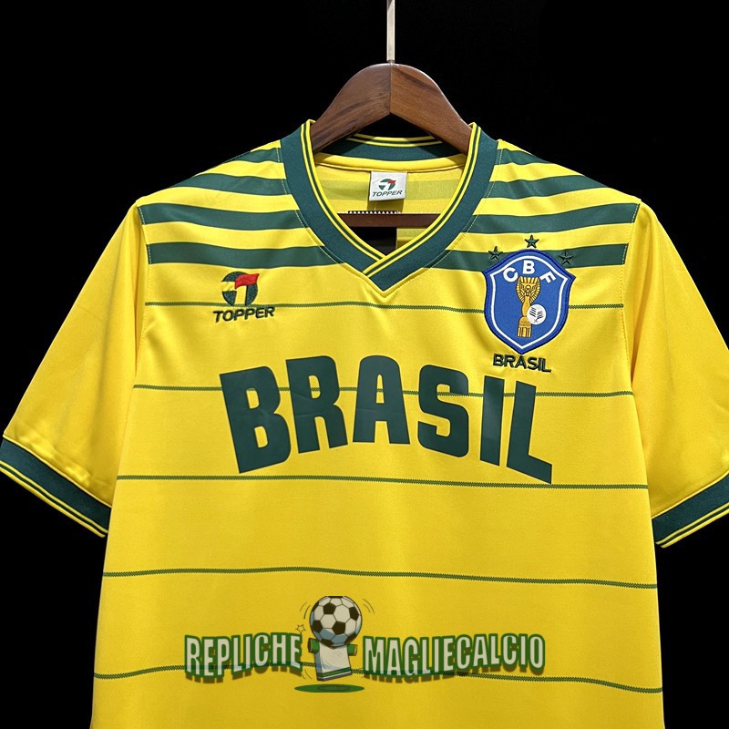 maglia brasile vintage prima 1984 - immagine 7