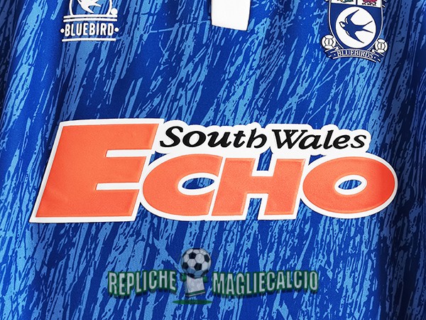 maglia cardiff city vintage prima 1990 - immagine 3