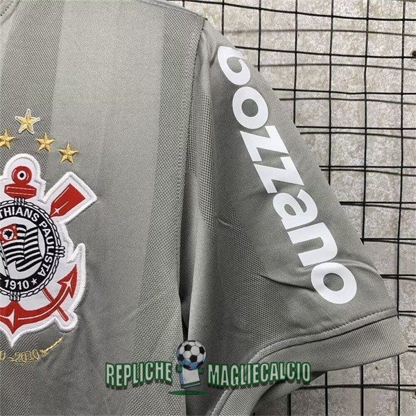 maglia corinthians vintage portiere grigio 2010 - immagine 3