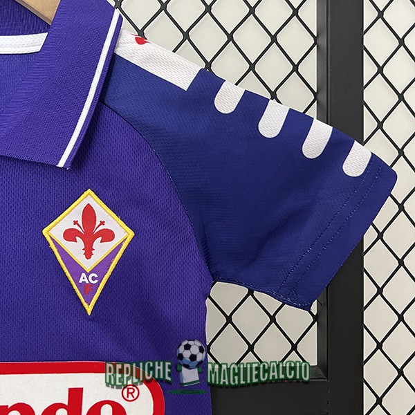 maglia fiorentina vintage bambino prima - immagine 2