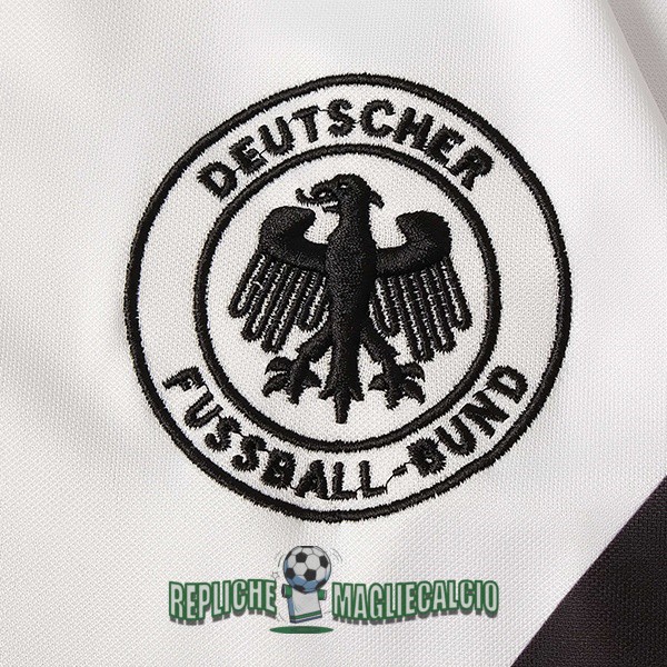 maglia germania vintage edizione commemorativa bianco verde 2018 - immagine 2