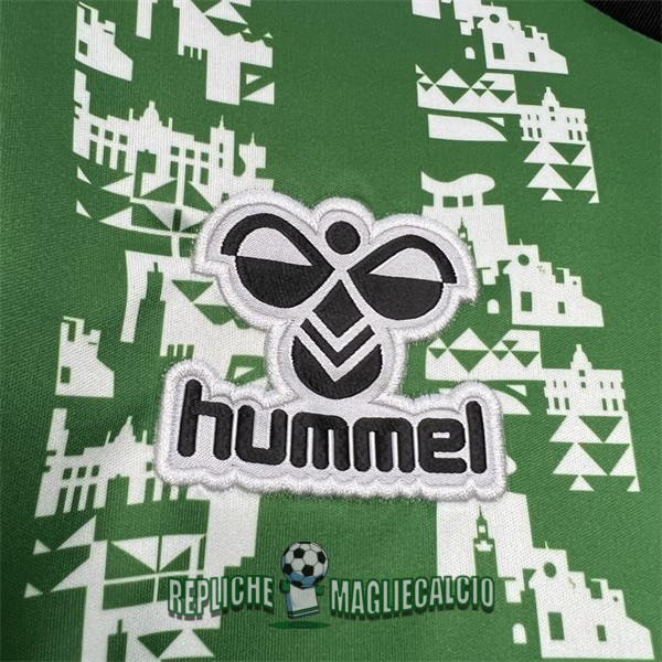 maglia real betis formazione verde bianco mimetico 2024-2025 - immagine 3