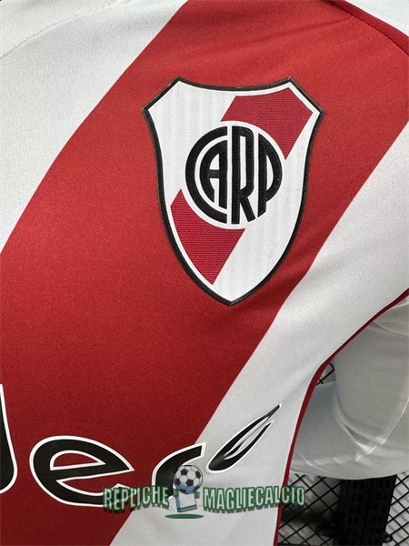maglia river plate manica lunga prima versione player 2024-2025 - immagine 2