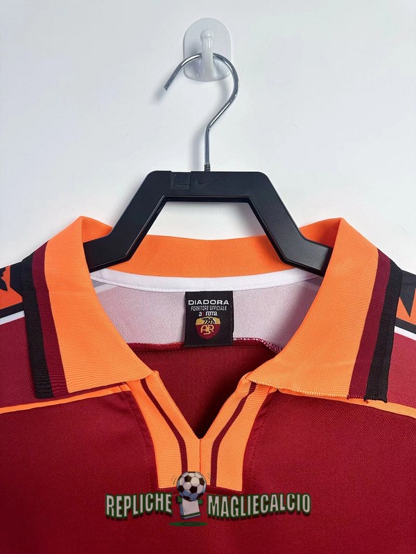 maglia roma vintage manica lunga prima 1998-1999 - immagine 3