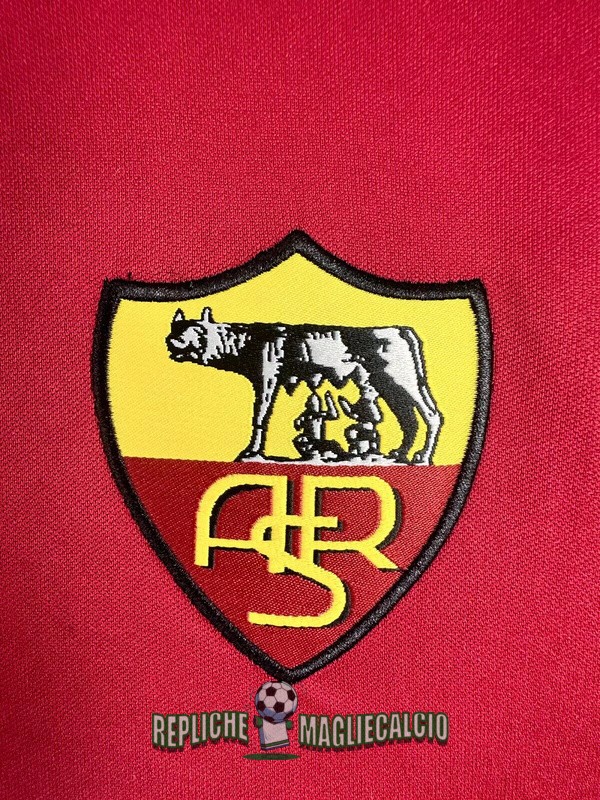 maglia roma vintage manica lunga prima 1998-1999 - immagine 4