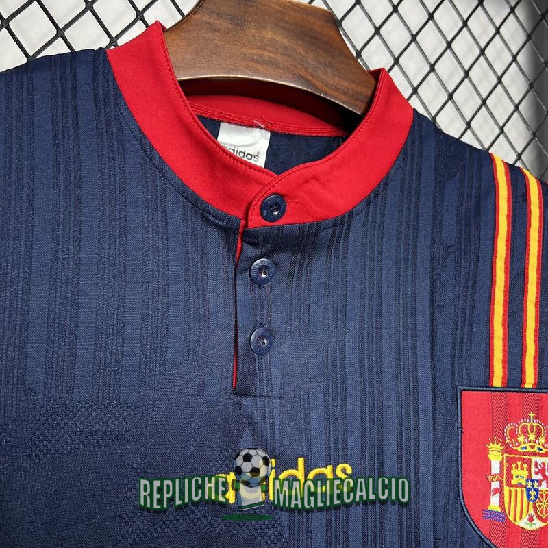 maglia spagna vintage seconda 1996 - immagine 3