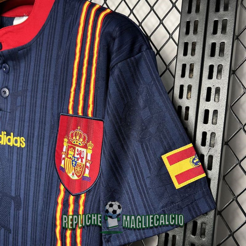 maglia spagna vintage seconda 1996 - immagine 5