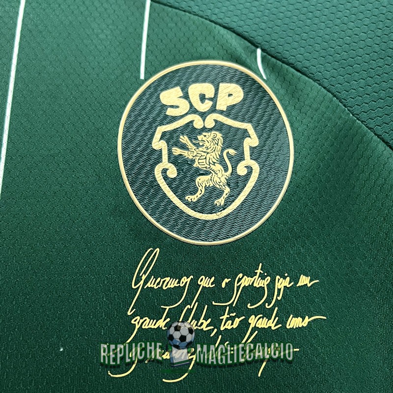 maglia sporting cp edizione speciale verde 2024-2025 - immagine 2