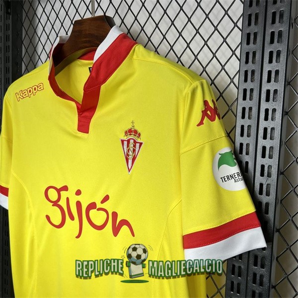 maglia sporting gijon vintage terza 2015-2016 - immagine 6