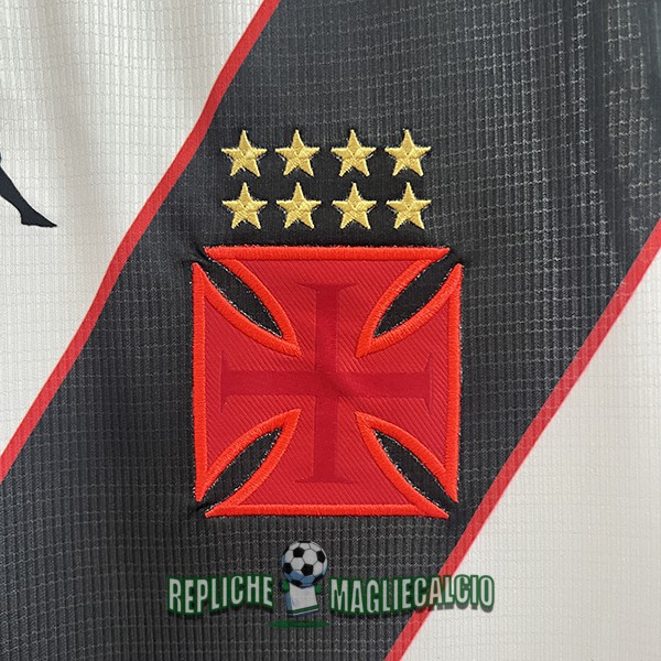 vasco da gama maglia bianco nero 2024-2025 - immagine 3