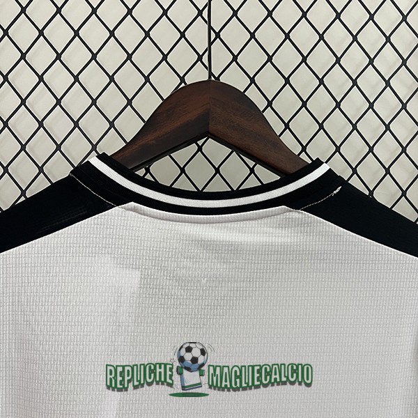 vasco da gama maglia bianco nero 2024-2025 - immagine 4