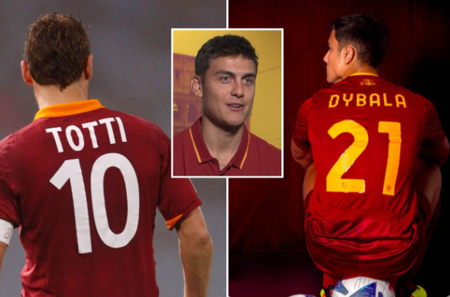 Dybala Roma confronto Totti