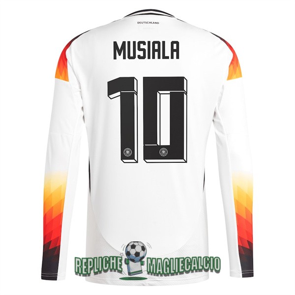 germania prima maglia manica lunga musiala 10 2024-2025 - immagine 2