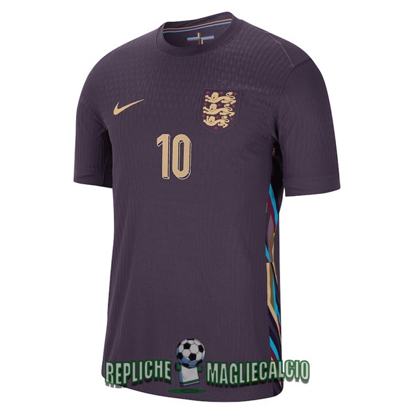 seconda maglia inglaterra bellingham 10 2024-2025 - immagine 2