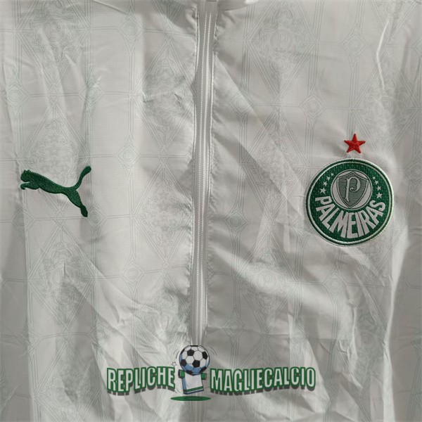 giacca a vento palmeiras bianco 2025-2026 - immagine 2