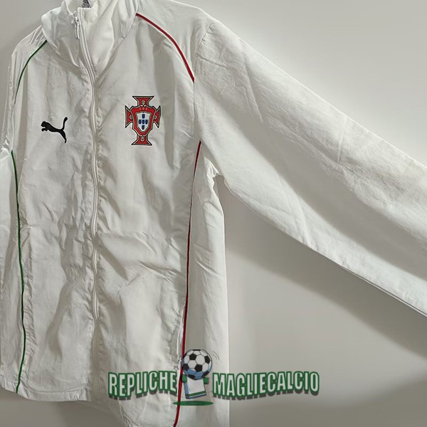 giacca a vento portogallo bianco 2025-2026 - immagine 3