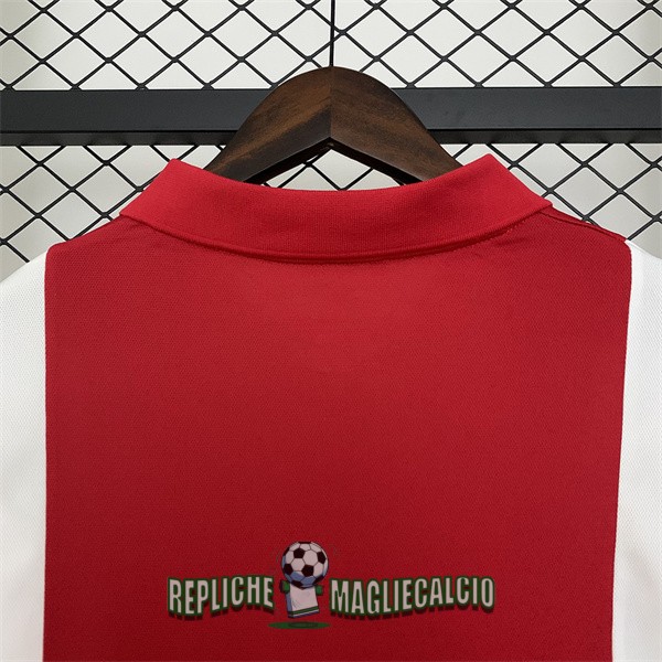 maglia ajax 125 anniversario edizione rojo bianco manica lunga 2025-2026 - immagine 7