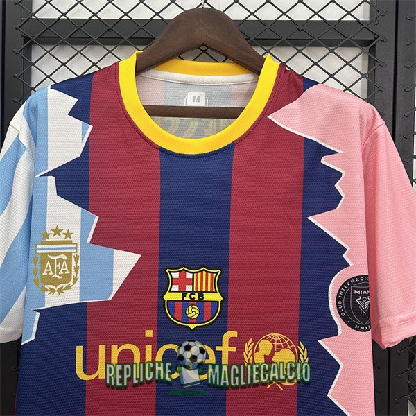 maglia barcellona edizione speciale messi 10 blu rojo 2025-2026 - immagine 2