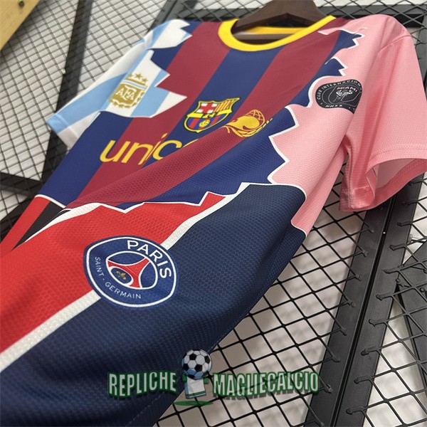maglia barcellona edizione speciale messi 10 blu rojo 2025-2026 - immagine 4