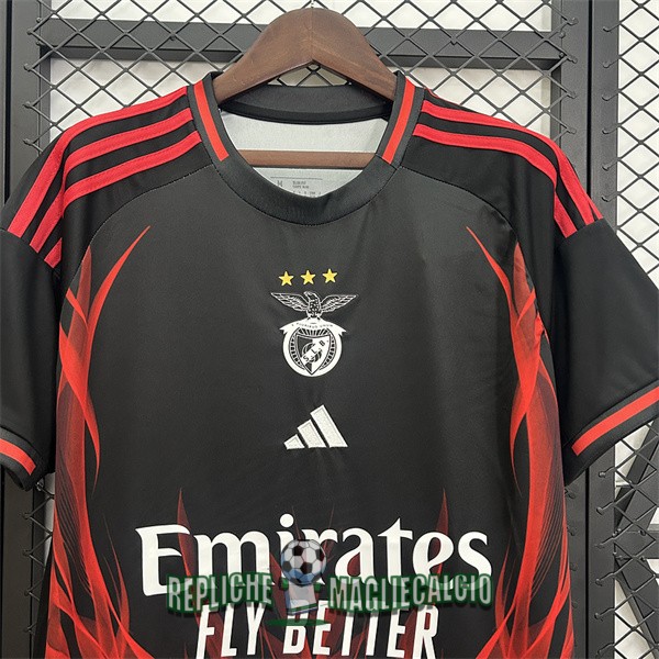 maglia benfica edizione speciale rojo nero 2025-2026 - immagine 2