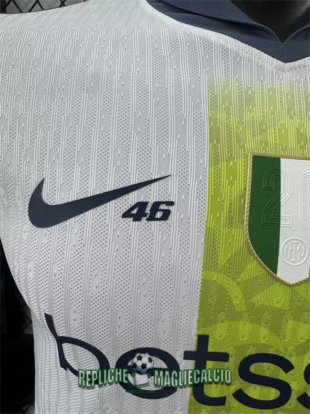 maglia inter milan edizione speciale versione player bianco verde rossi 2025-2026 - immagine 3