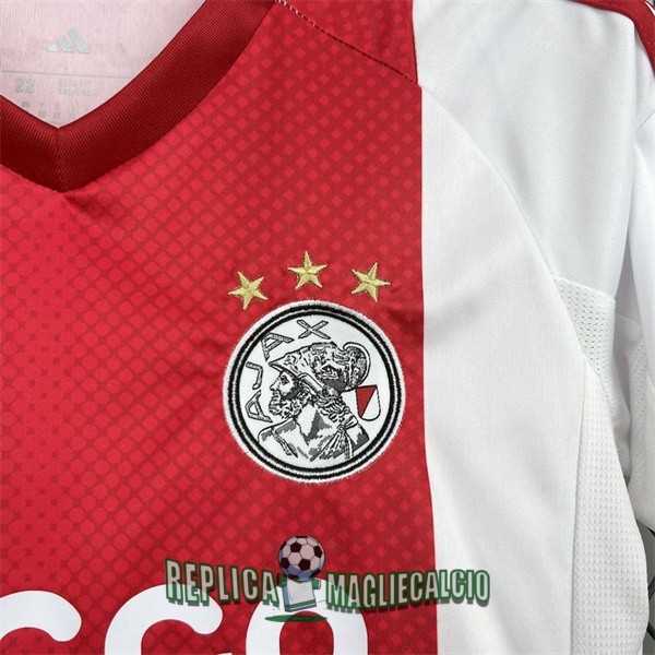 maglia ajax bambino prima 2025-2026 - immagine 2
