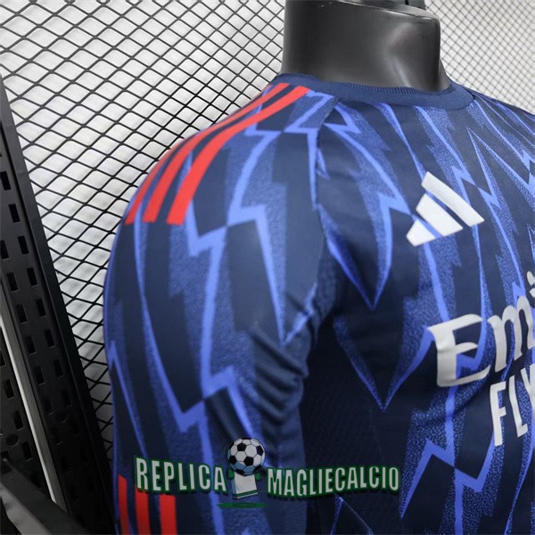 maglia arsenal manica lunga seconda versione player 2025-2026 - immagine 7