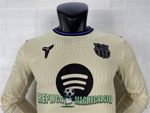 maglia barcellona manica lunga seconda versione player 2025-2026 - immagine 2