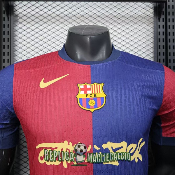 maglia barcellona prima versione player travis scott 2025-2026 - immagine 2