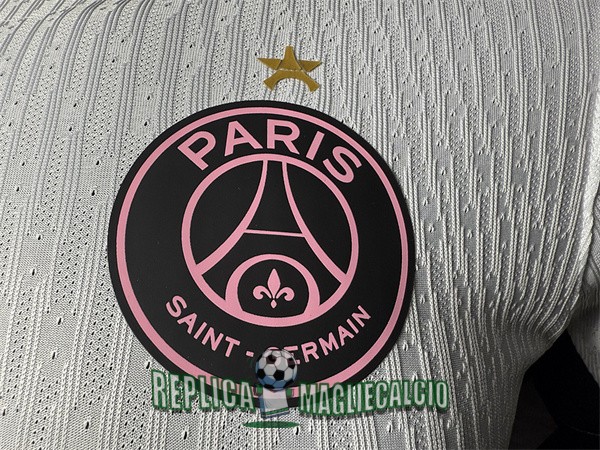 maglia psg edizione speciale versione player bianco rosa jordan 2025-2026 - immagine 4