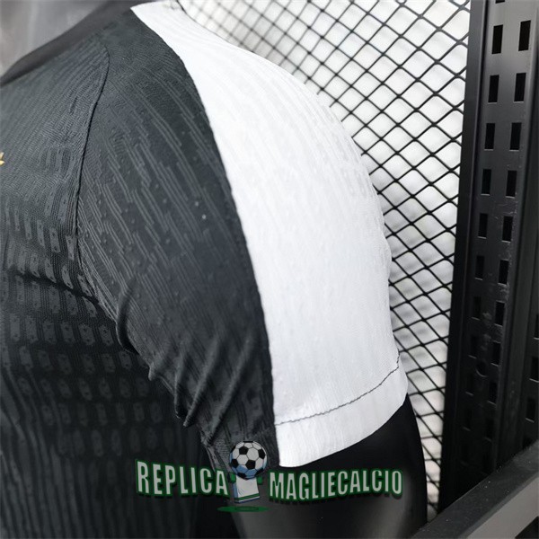 maglia psg edizione speciale versione player nero bianco 2025-2026 - immagine 4