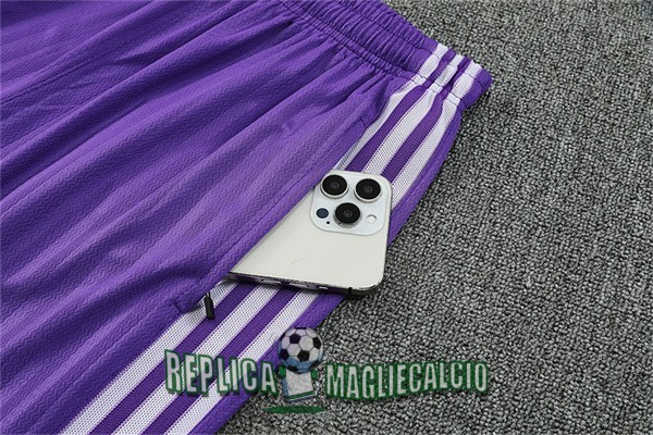 maglia real madrid formazione set completo bianco viola 2025-2026 - immagine 4