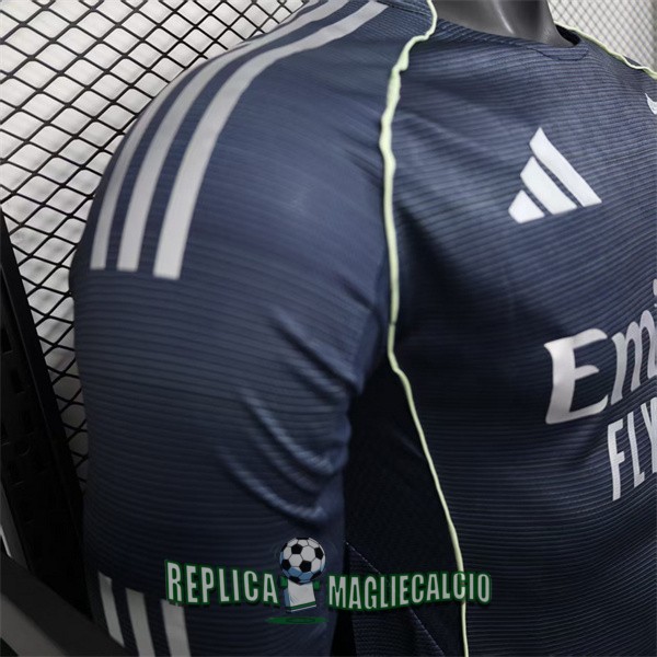maglia real madrid manica lunga seconda versione player 2025-2026 - immagine 3