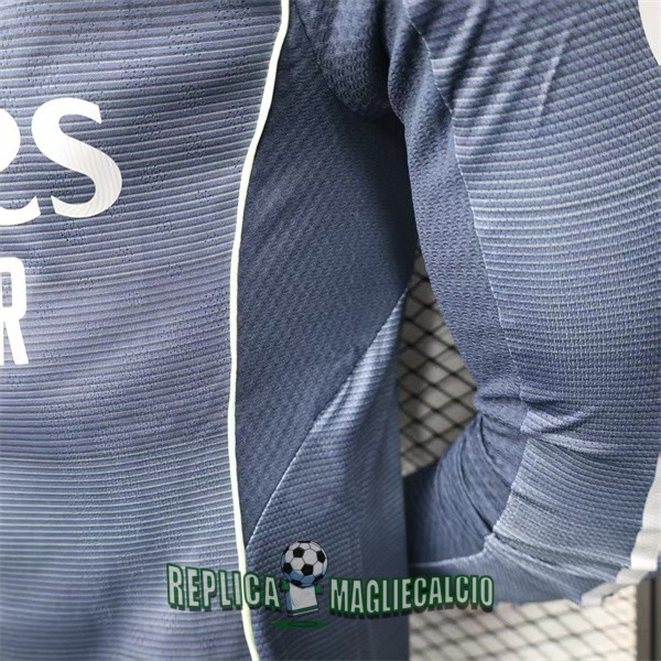 maglia real madrid manica lunga seconda versione player 2025-2026 - immagine 4
